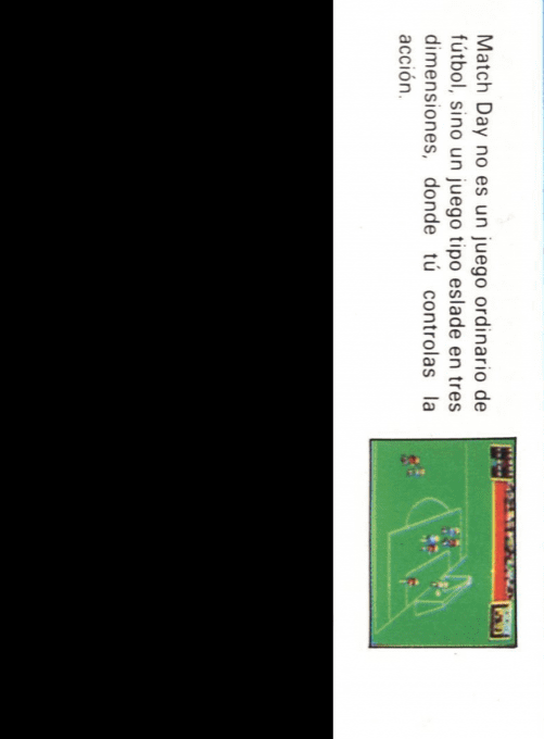 Match Day — box-2D-back (SP)