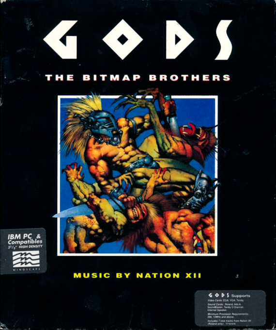 Gods — box-2D (EU)