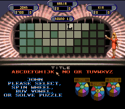 Wheel Of Fortune — ss (WOR)