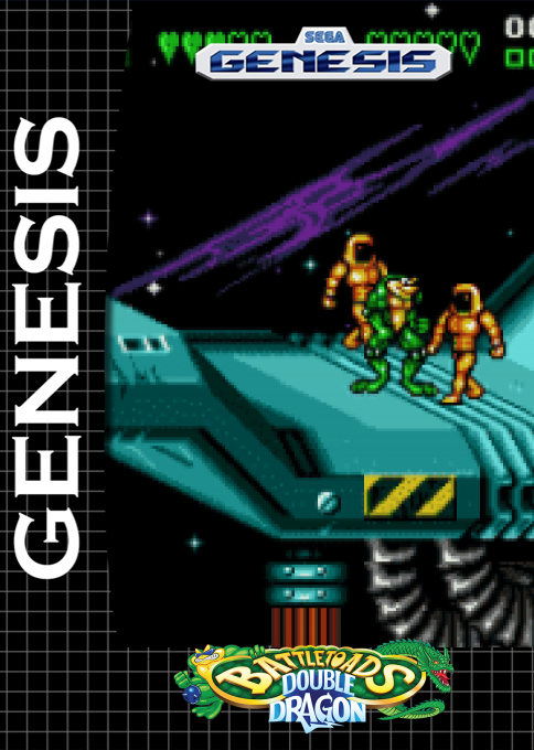 Battletoads And Double Dragon — box-2D (SS)