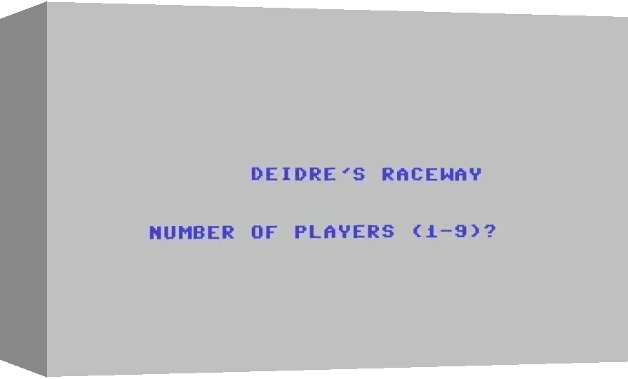 Deidre's Raceway — box-3D (WOR)