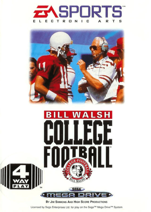 Bill Walsh College Football — box-2D (EU)