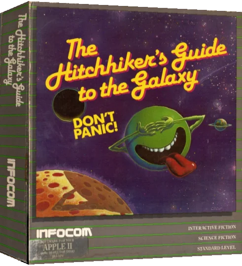 Hitchhiker's Guide To The Galaxy, The — box-3D (US)
