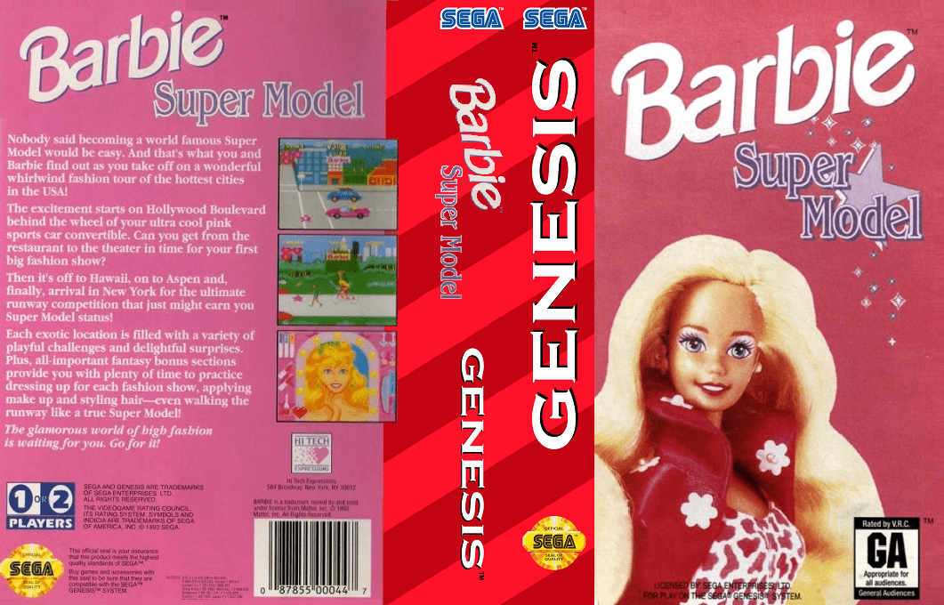 Barbie - Super Model — box-texture (US)