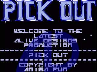 Pick Out — sstitle (WOR)