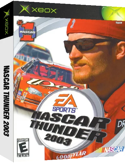 NASCAR Thunder 2003 — box-3D (US)