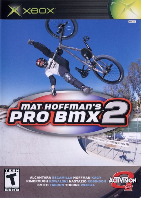 Mat Hoffman's Pro BMX 2 box art