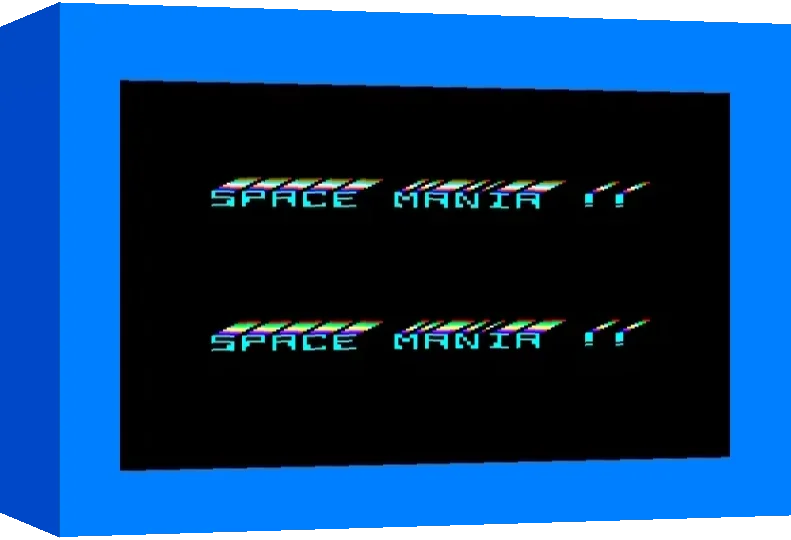 Space Mania — box-3D (WOR)