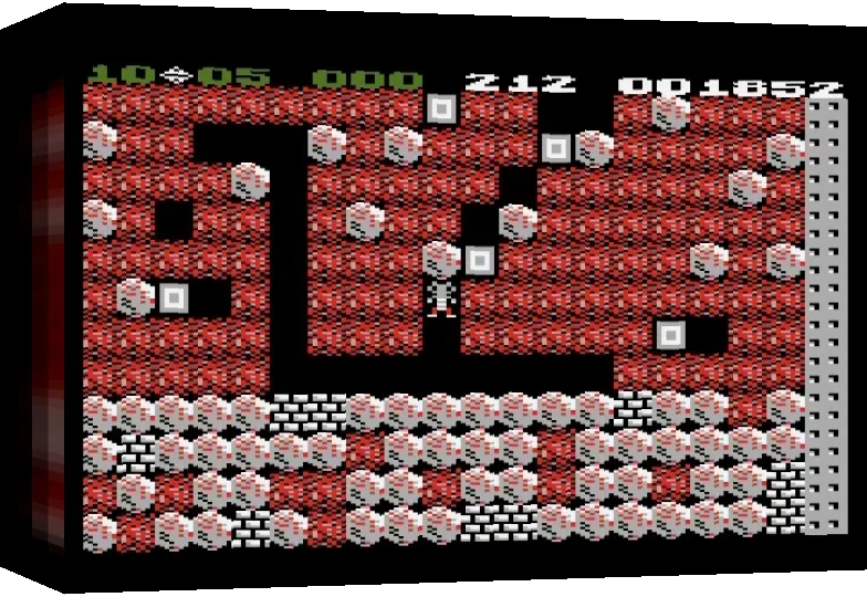 Bandit Boulderdash 12 — box-3D (WOR)