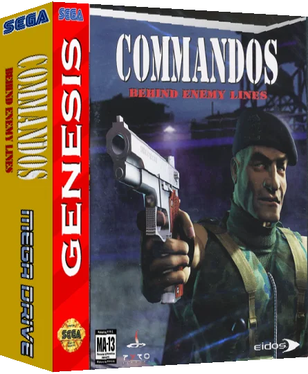Commandos — box-3D (US)
