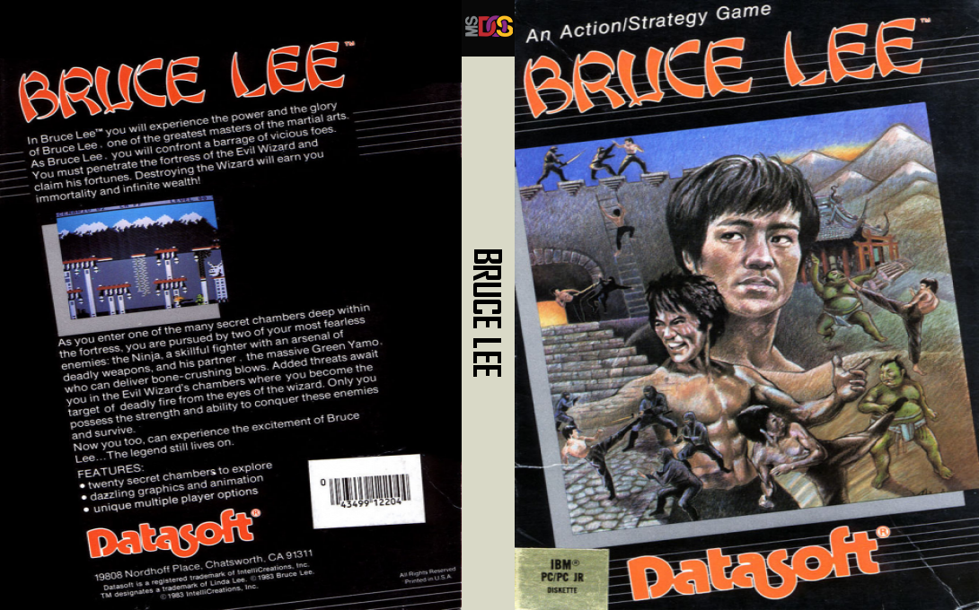Bruce Lee — box-texture (US)