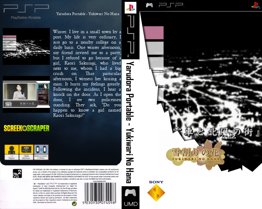 Yarudora Portable - Yukiwari no Hana — box-texture (SS)