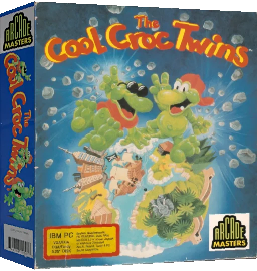 Cool Croc Twins, The — box-3D (EU)