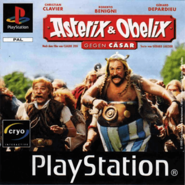 Asterix & Obelix Take on Caesar — box-2D (DE)