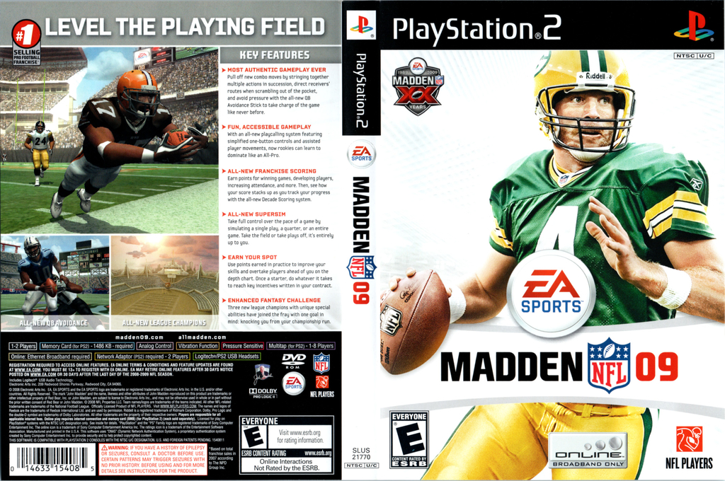 Madden NFL 09 — box-texture (US)