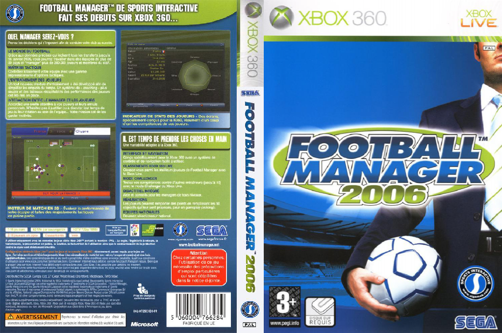 Football Manager 2006 — box-texture (FR)