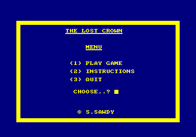 Lost Crown, The — sstitle (EU)