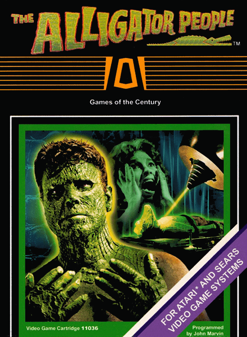 Alligator People, The box art