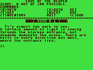 Cave of the Reaper — ss (WOR)