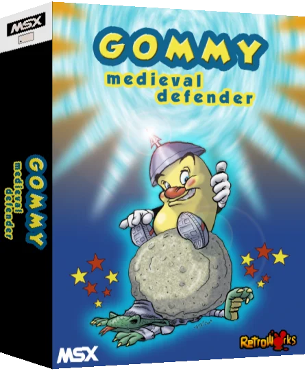 Gommy, Medieval Defender — box-3D (WOR)