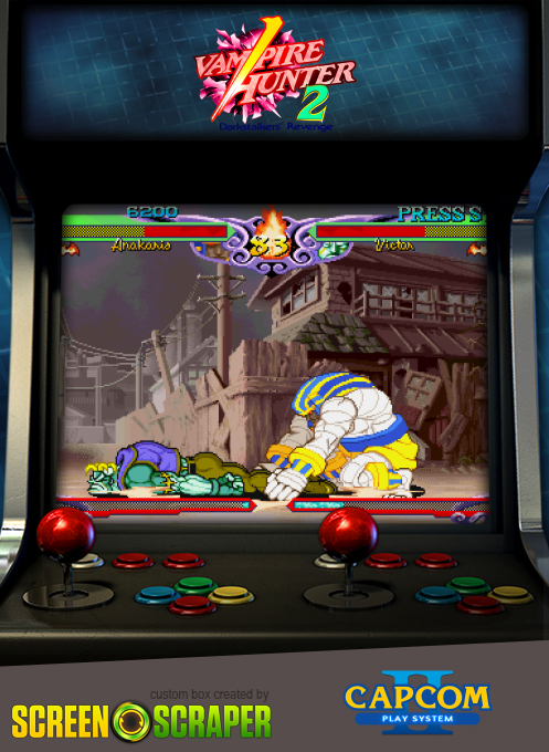 Vampire Hunter 2: Darkstalkers' Revenge — box-2D (SS)