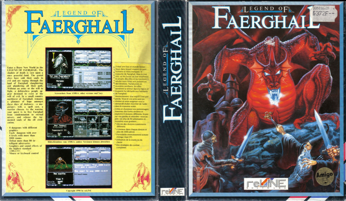Legend of Faerghail — box-texture (EU)