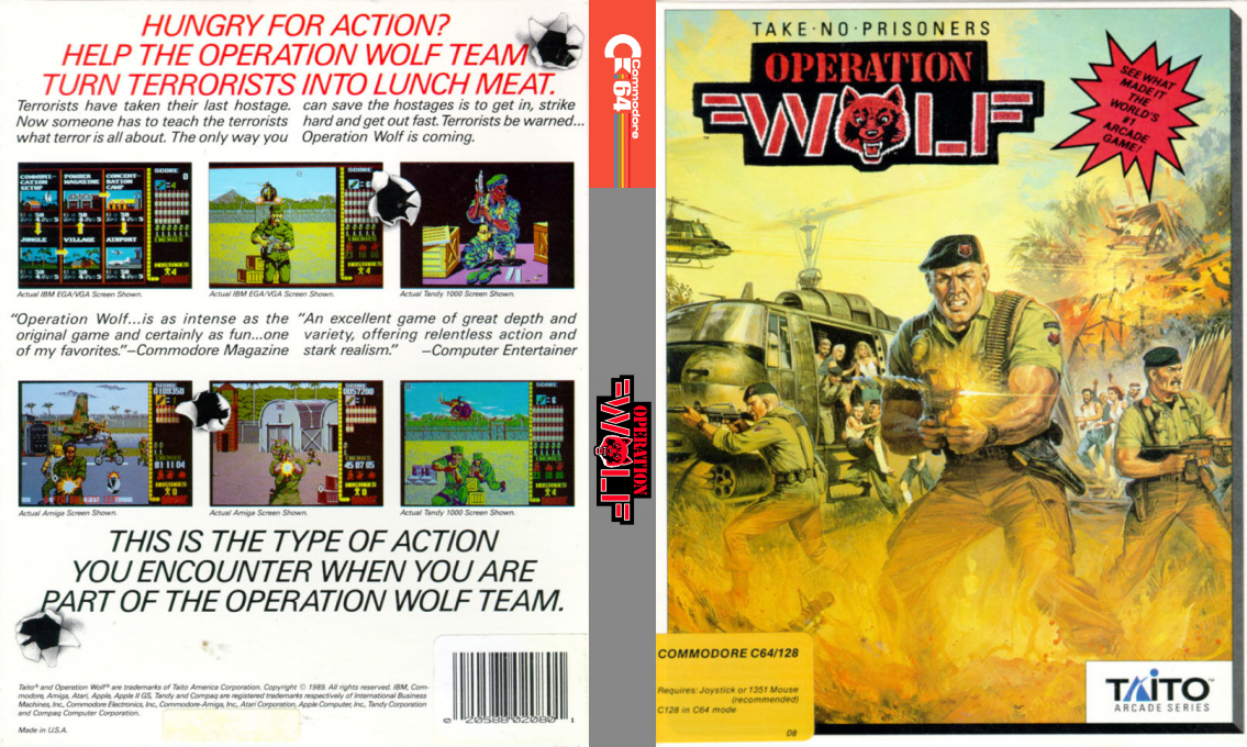 Operation Wolf — box-texture (US)