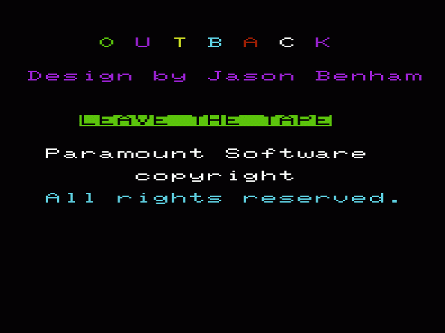 Outback — sstitle (WOR)