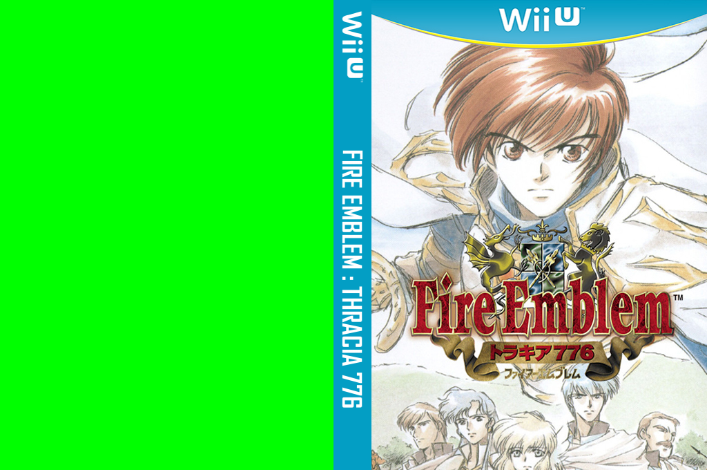 Fire Emblem - Thracia 776 — box-texture (JP)
