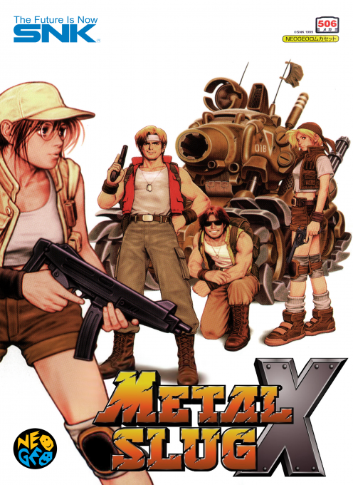 Metal Slug X : Super Vehicle-001 — box-2D (JP)