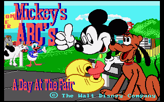 Mickey ABC - Une Journee a la Fete — sstitle (WOR)