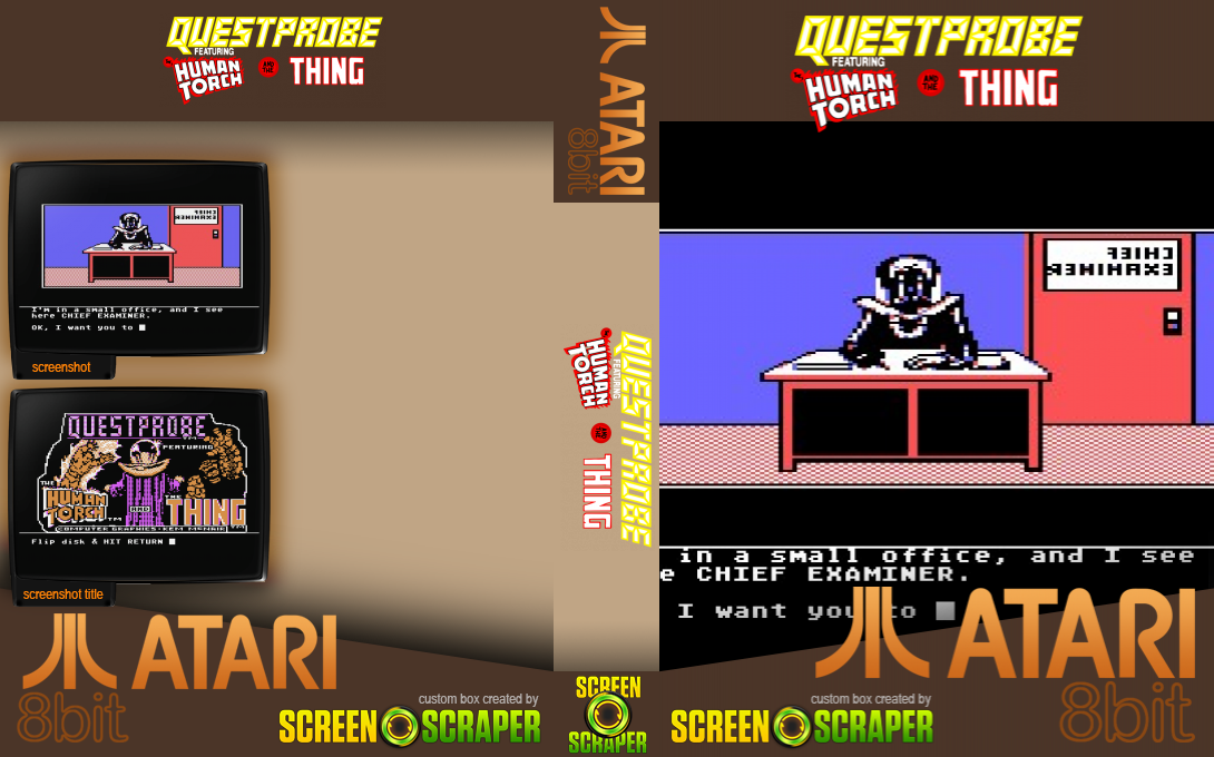 Questprobe featuring The Human Torch and The Thing — box-texture (SS)