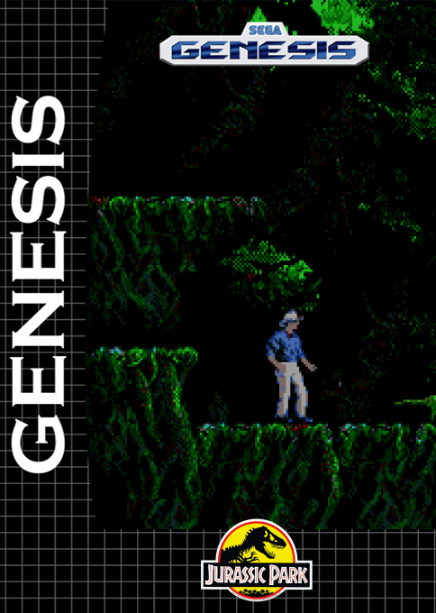 Jurassic Park — box-2D (SS)