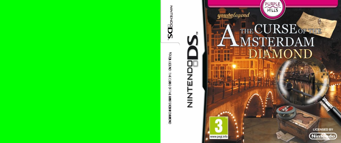 Youda Legend - The Curse of the Amsterdam Diamond — box-texture (EU)