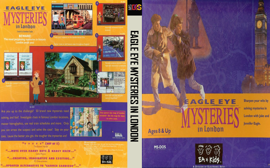 Eagle Eye Mysteries In London — box-texture (US)