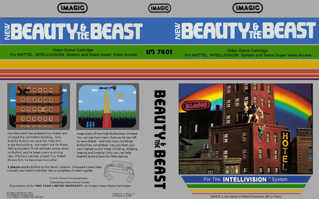 Beauty & the Beast — box-texture (WOR)