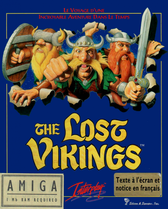 Lost Vikings, The — box-2D (FR)