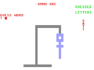 Hangperson — ss (WOR)