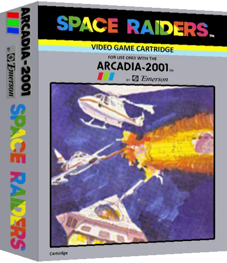 Space Raiders — box-3D (US)
