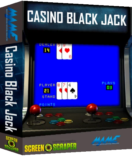 Casino Black Jack — box-3D (SS)