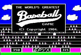 World's Greatest Baseball Game, The — sstitle (US)