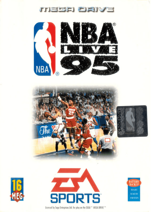 Nba Live 95 — box-2D (EU)