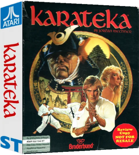 Karateka — box-3D (US)