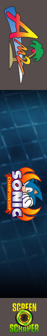 Sonic Championship — box-2D-side (SS)