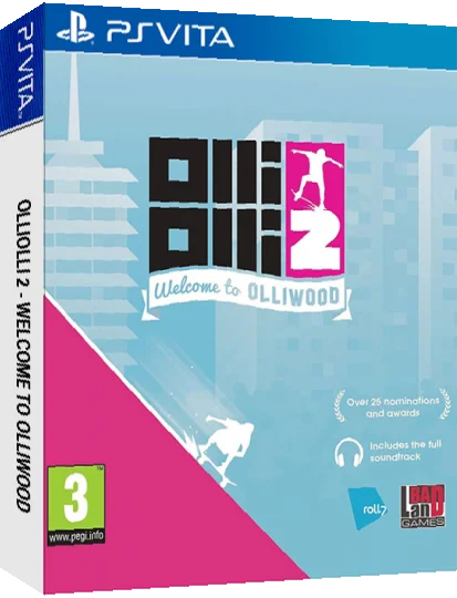 Olliolli 2 - Welcome To Olliwood — box-3D (EU)