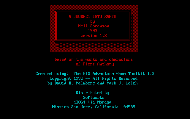 Journey Into Xanth, A box art