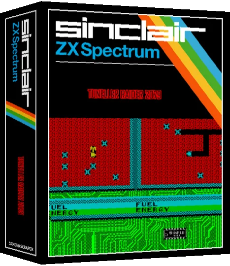 Tuneller Raider 2079 — box-3D (SS)