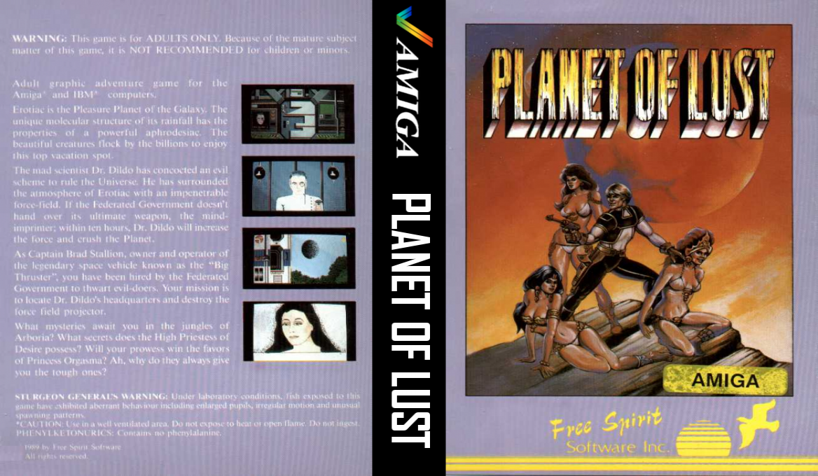 Planet Of Lust — box-texture (US)