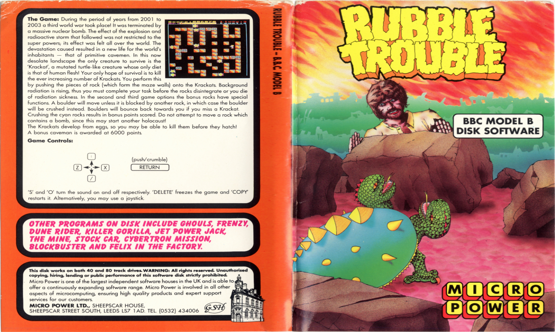 Rubble Trouble — box-texture (EU)