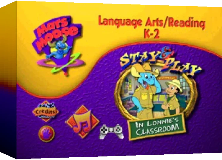 ZZZ(notgame):Mars Moose Stay And Play 3 - In Lonnie's Classroom — box-3D (US)